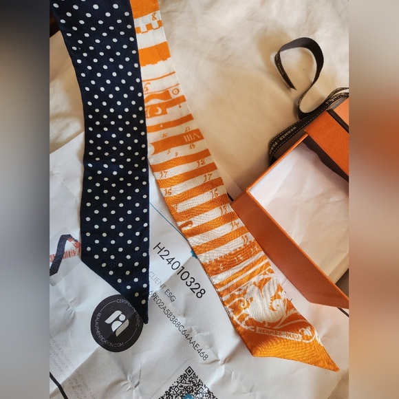 COA Hermes Twilly Orange and Blue - Picture 11 of 15